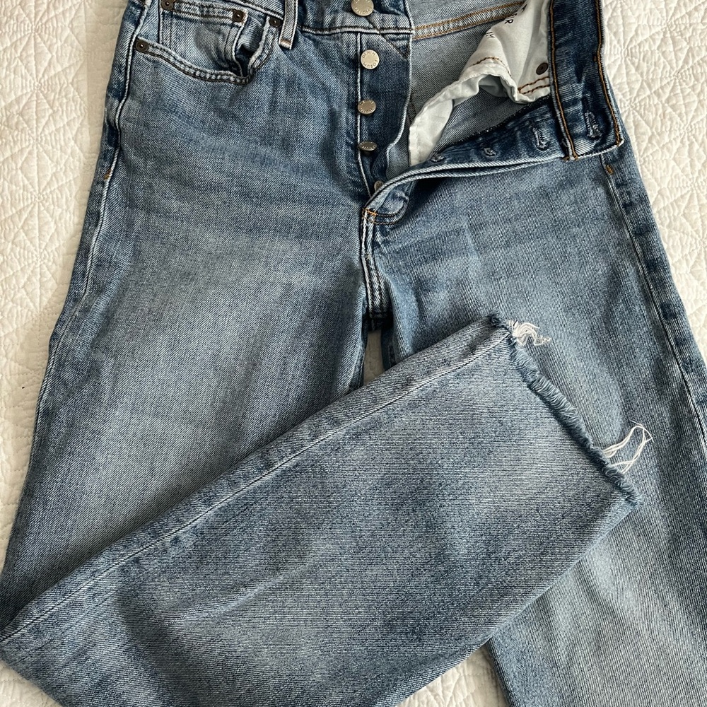 Aritzia Denim Forum Arlo high rise